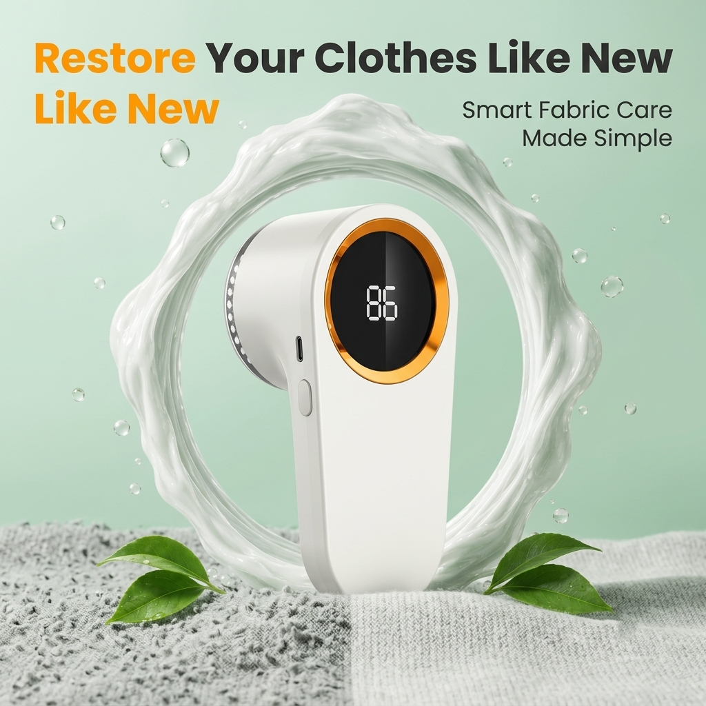 Fabric Renew Pro – Rechargeable Lint Remover