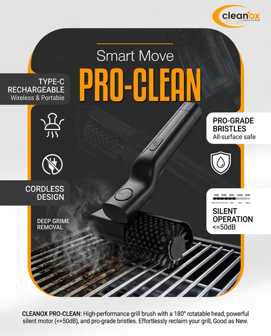 Electric Grill & BBQ Cleaning Brush