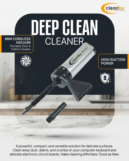 Mini Cordless Vacuum Cleaner – Portable Dust & Debris Cleane