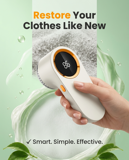 Fabric Renew Pro – Rechargeable Lint Remover